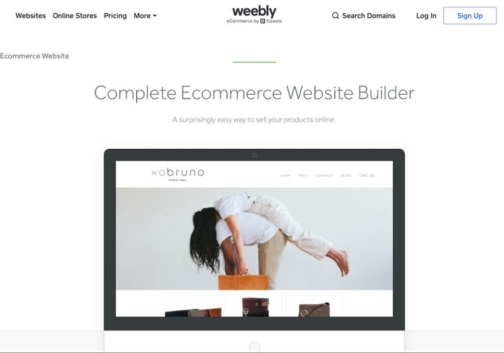weebly ecommerce website builder